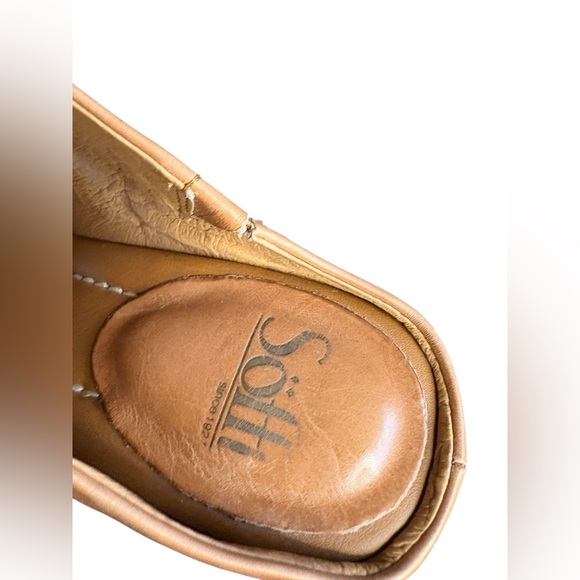 Sofft Women's Leather Block Heel Mules
Open Toe Tan preloved Size 9M - Picture 7 of 12